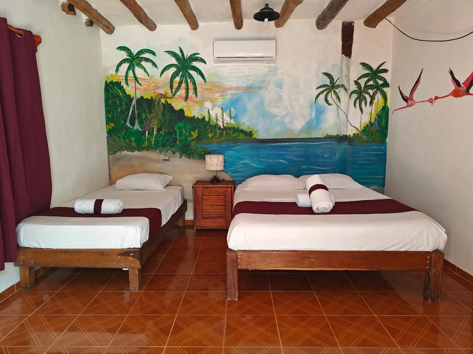 Casa Victor Avila Isla Holbox Bagian luar foto